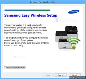Configuration sans fil facile de Samsung