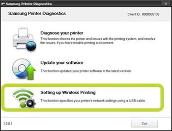 Samsung Printer Diagnostics