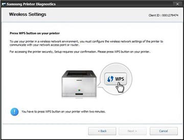 Samsung Printer WPS